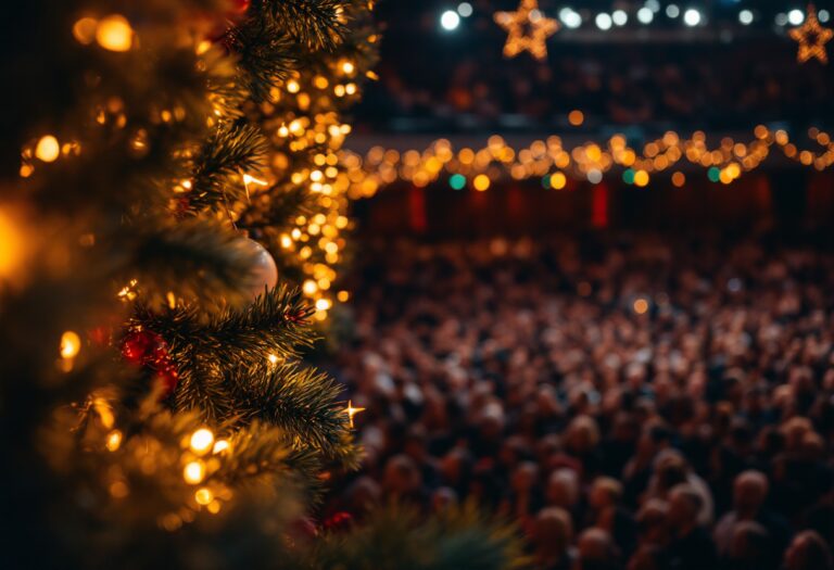 Young performers at Aberdeen's festive concert showcasing talent