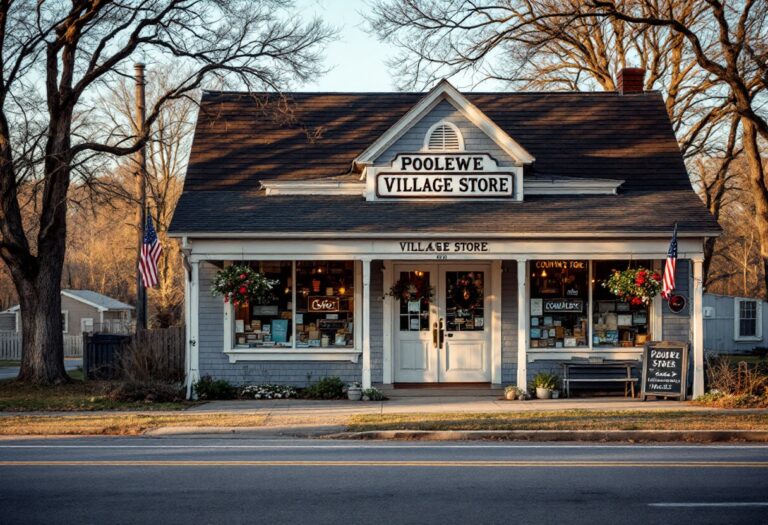 Poolewe Village Store after a break-in incident