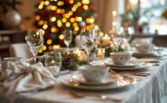 Family honoring lost loved ones during Christmas