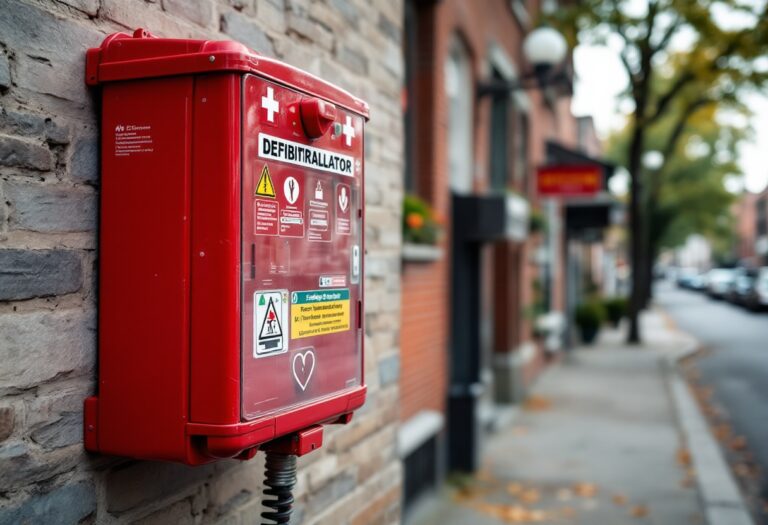 Community members discuss defibrillator theft in Buckie