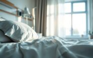 Young nurse smiling despite motor neurone disease challenges