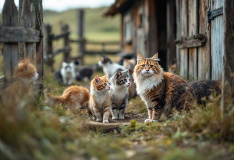 Local hero caring for stray cats and wildlife