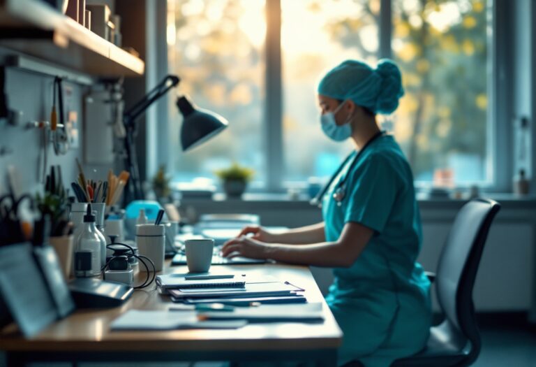 Nurse showcasing resilience from Italy to Scotland
