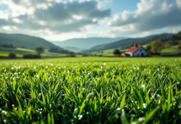 Immagine di un evento a Highland Farm con polizia presente