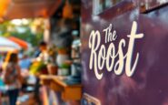 The Roost coffee truck serving customers in Aberdeen