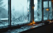 Couple struggling with winter issues from bad window