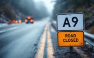 Major accident on A9 road near Tore, Scotland