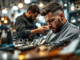 Image depicting the aftermath of a barber assault incident