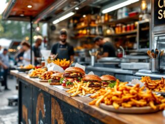 Chef's Stack food van serving delicious dishes in Dyce