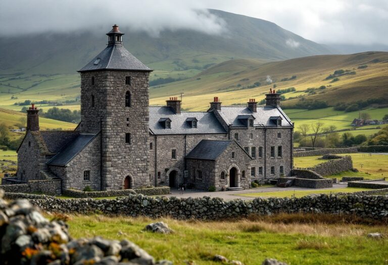 Glenglassaugh Distillery sign amid production halt
