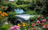 Incidente di una Range Rover che blocca il traffico ad Aberdeen