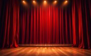 Jonathan Milton performing on stage in a musical