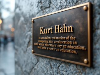 Ceremony honoring Kurt Hahn at Gordonstoun School