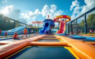 Exciting new attractions at AirHop trampoline park