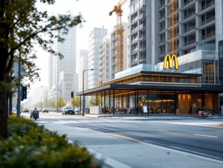 Proposed drive-thru and EV charging area at Morrisons Inverurie