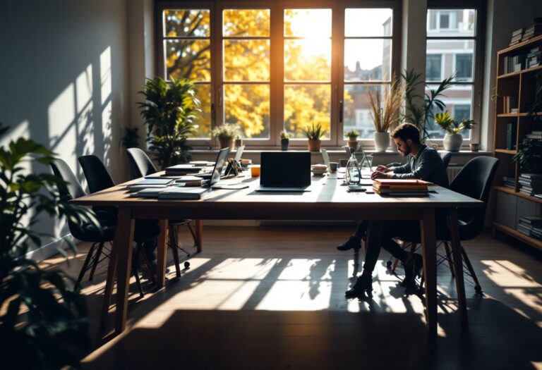 Student exploring part-time and distance learning options