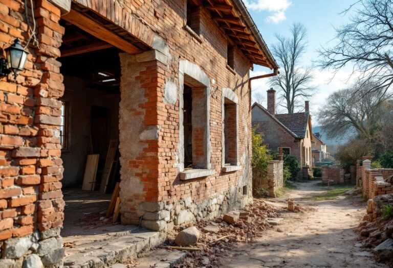 A family renovating their home in Methlick village