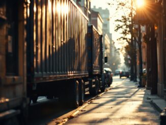 Image depicting safety issues in lorry operations