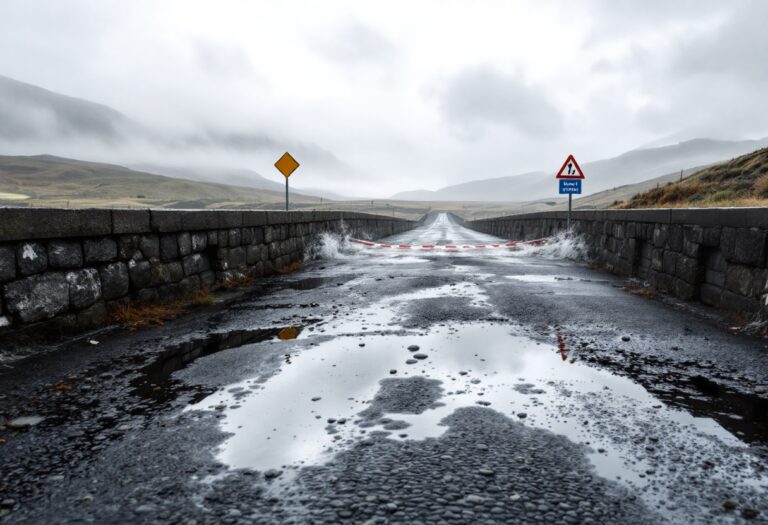 Severe weather impacts transport in Scotland during Storm Eowyn