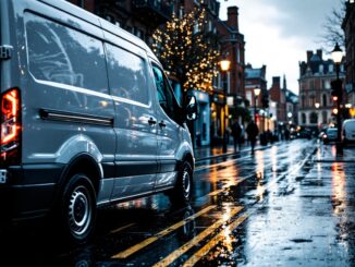 Aggressive van driver involved in road rage incident