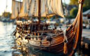 Viking galley nearing completion for Up Helly Aa event
