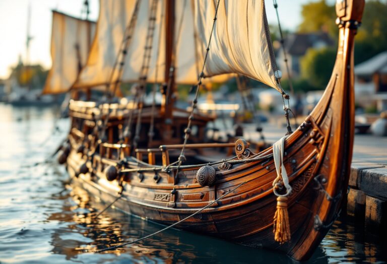 Viking galley nearing completion for Up Helly Aa event