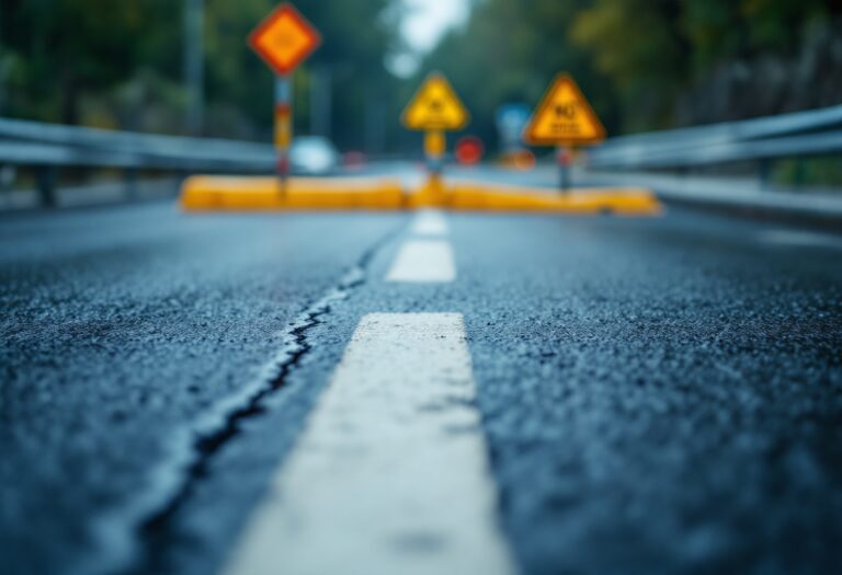 Scene of A96 road closed after serious accident near Insch