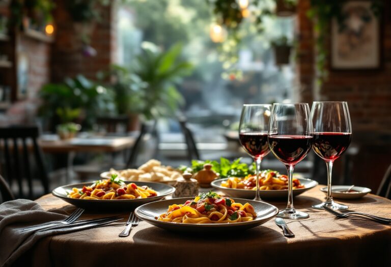 Cozy family-run Italian restaurant with traditional decor