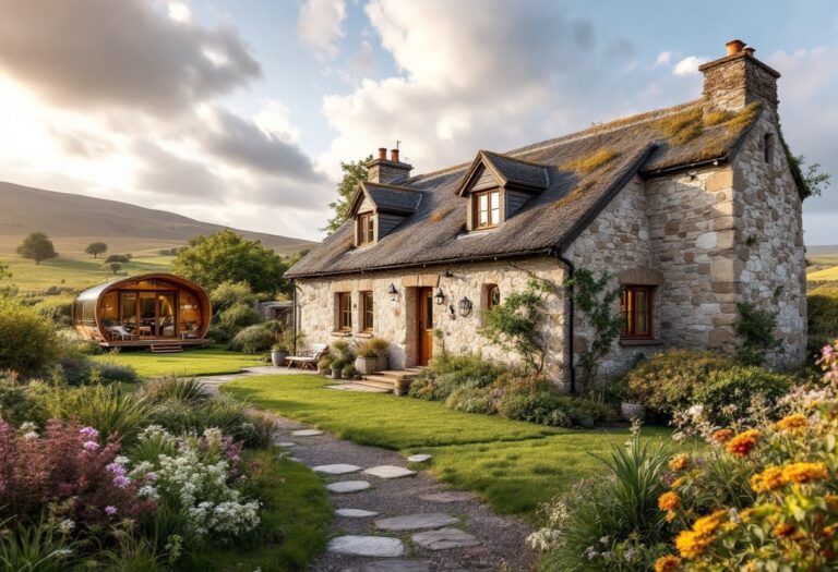 Charming cottage in Speyside with glamping pod