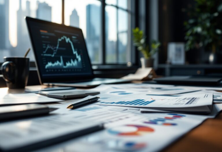 An infographic illustrating financial journalism's evolution