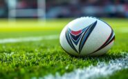 Finn Russell during a Six Nations match missing a conversion