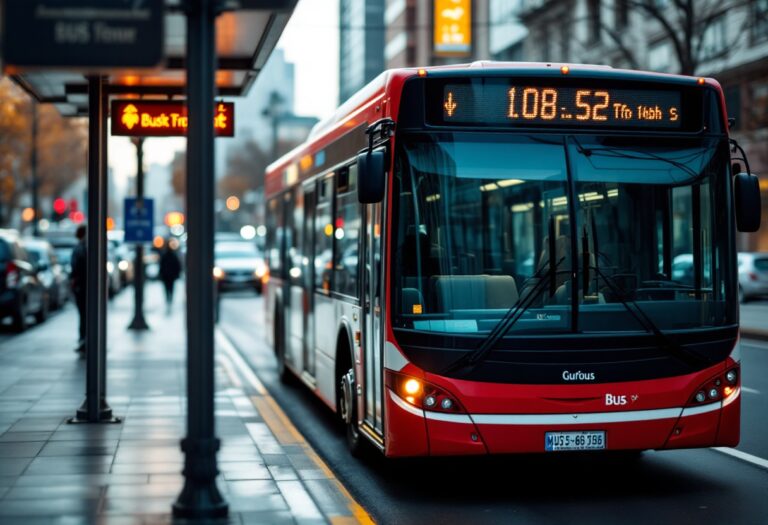 Elderly passengers enjoying free bus travel in England