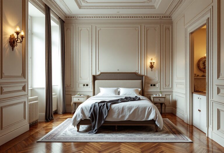 Interior of a transformed historic flat in Aberdeen