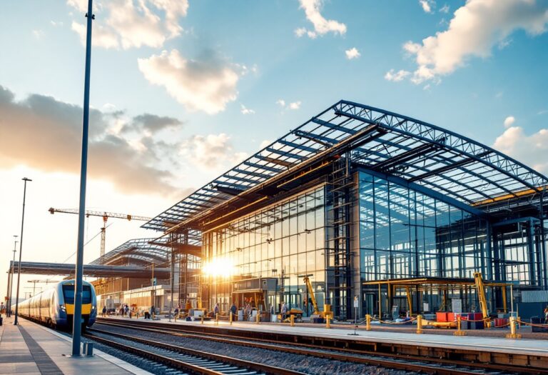 New Birmingham Airport train station improving travel efficiency