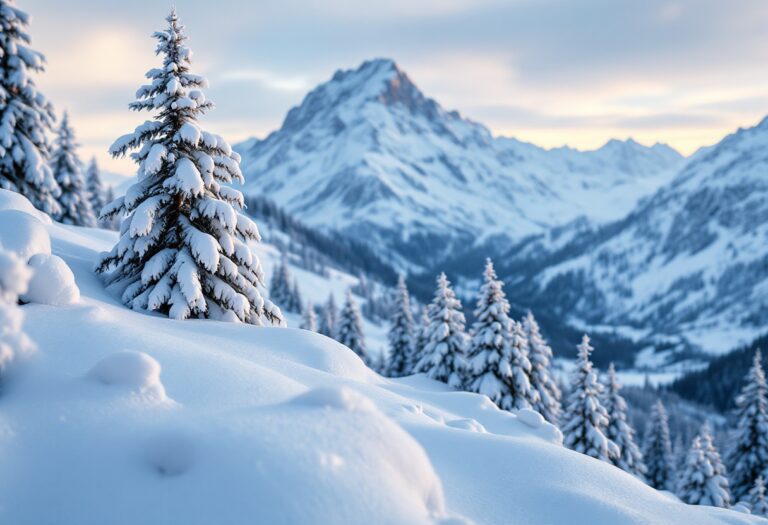 Skiers enjoying fresh snow in New England during winter storm