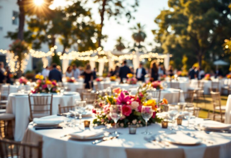 Immagine della P&J Charity Gala 2025 con ospiti e decorazioni