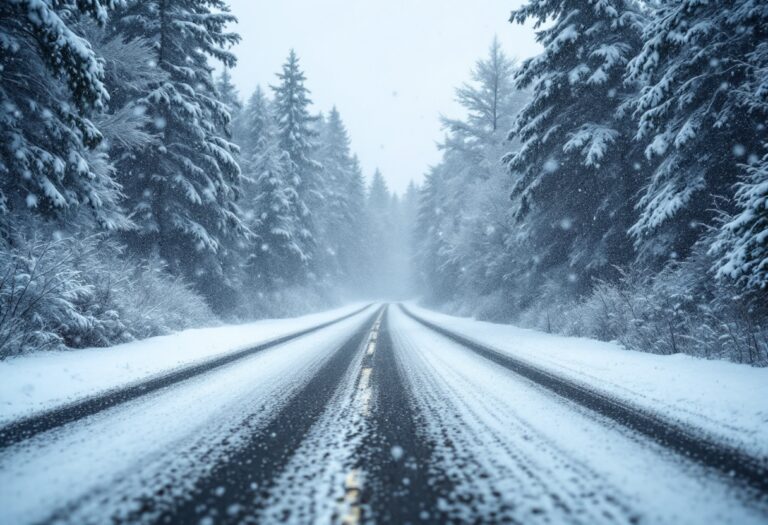 Snow and rain forecast for the UK this week