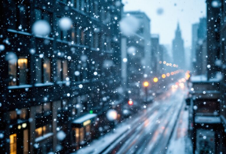 Heavy snow and rain forecasted for the UK winter storm
