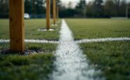Players competing in shinty pre-season friendlies