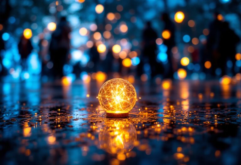 Stunning light displays at Spectra Festival in Aberdeen
