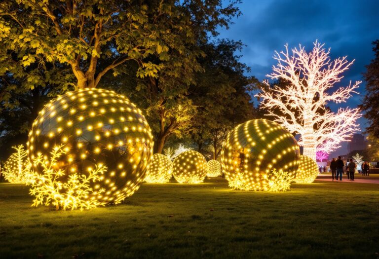 Stunning light displays at Spectra Festival in Aberdeen