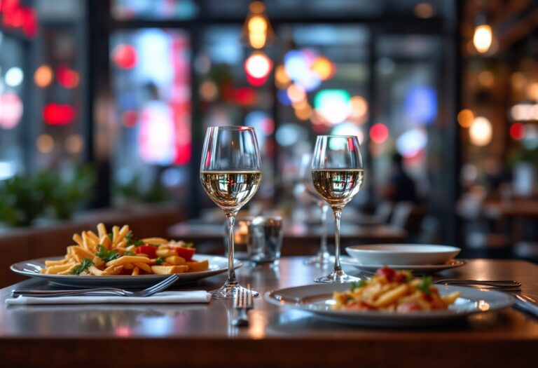Graph showing rising salaries and restaurant charges in the UK