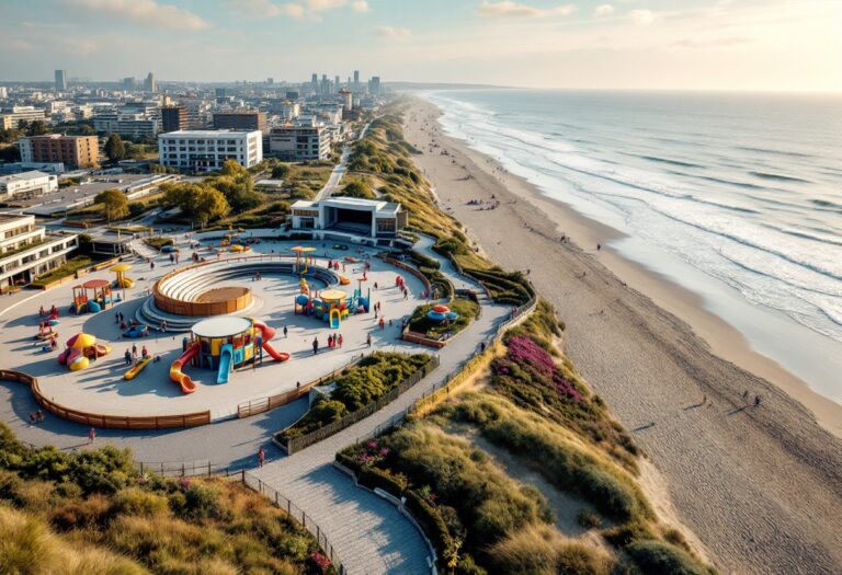 Aberdeen beach transformation project under construction