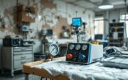 Aging medical equipment in a Scottish hospital