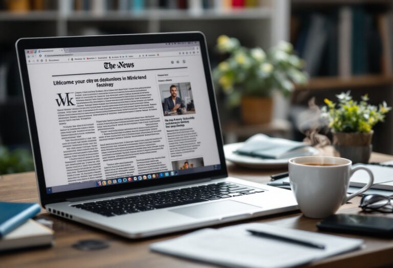 Illustration of digital subscriptions impact on journalism