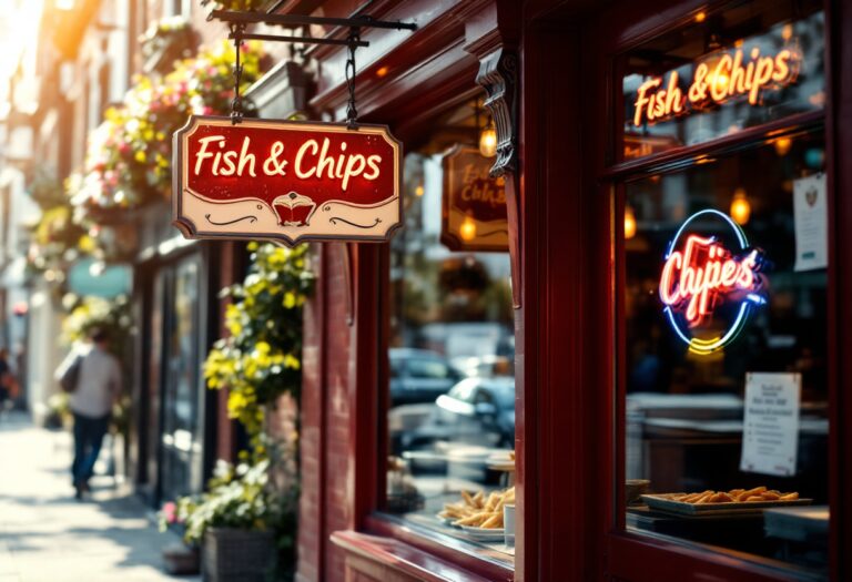 Owner reflecting on the sale of fish and chip shop
