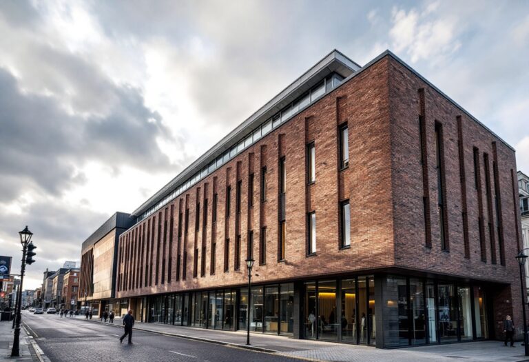 Eve Nicol presenting her revitalization plan for Aberdeen Arts Centre