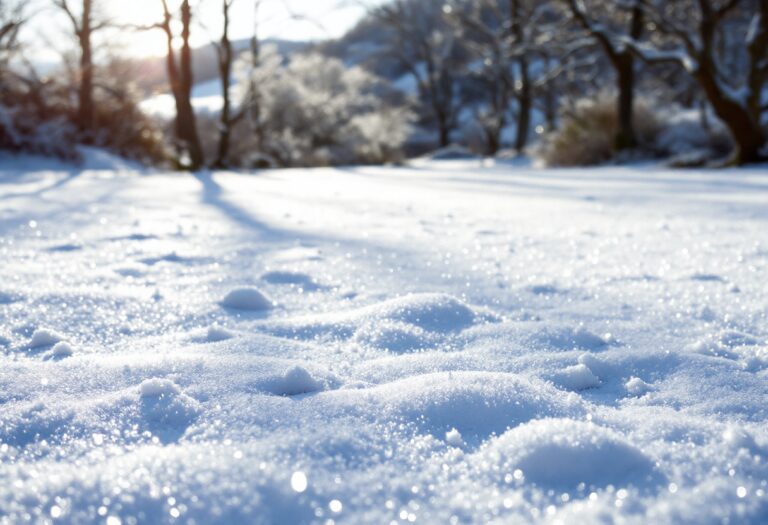 Forecast of icy weather conditions in the UK for March