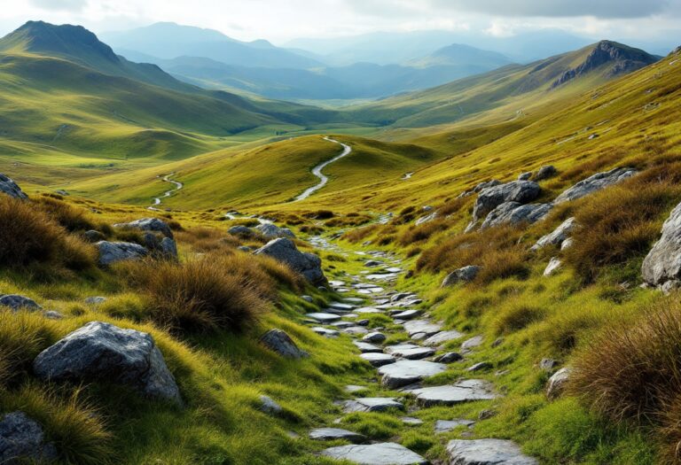 Lorraine McCall during a hillwalking expedition