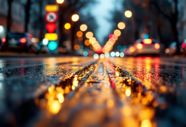 Scene of tragic car accident in Mannheim with pedestrians
